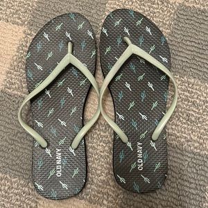 Old Navy Cactus Flip Flop